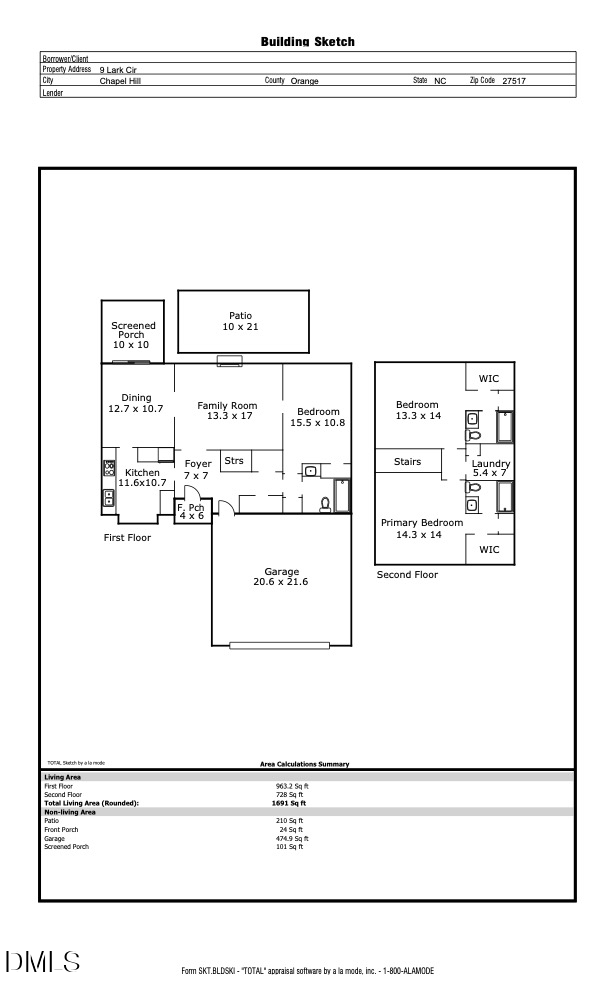 9 Lark Cir, Chapel Hill, NC 27517