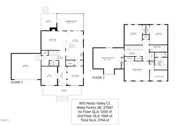 905 Hosta Valley Ct, Wake Forest, NC 27587