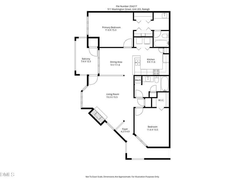 911 Washington St #203, Raleigh, NC 27605
