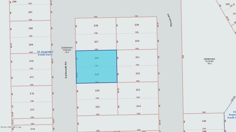 201 - 0 Dartmouth Rd, St Augustine, FL 32086