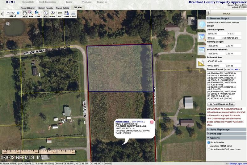 22457 60th Ln, Lawtey, FL 32058