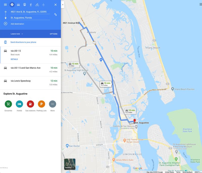 4821 Ave B, St Augustine, FL 32095