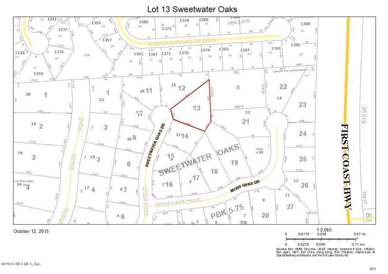 LOT 13 Sweetwater Oaks Dr, Fernandina Beach, FL 32034
