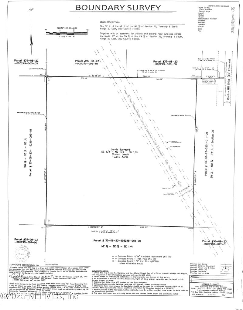 0 Cactus Hills Dr, Melrose, FL 32666