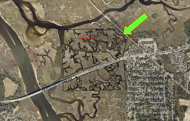 0 E Icw Wonderwood Brg, Jacksonville, FL 32233
