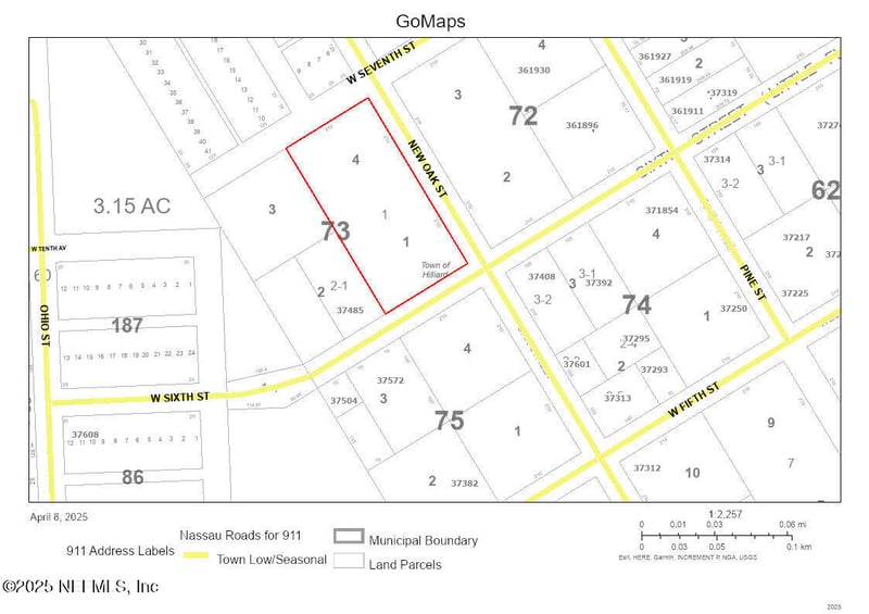 0 New Oak St, Hilliard, FL 32046