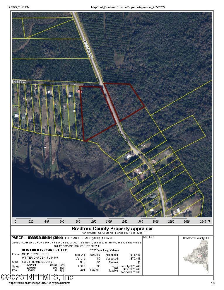 00 SW 75th Ave, Starke, FL 32091