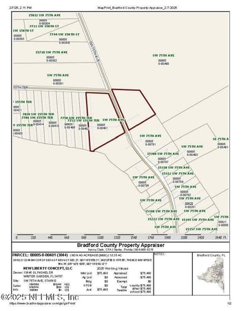 00 SW 75th Ave, Starke, FL 32091