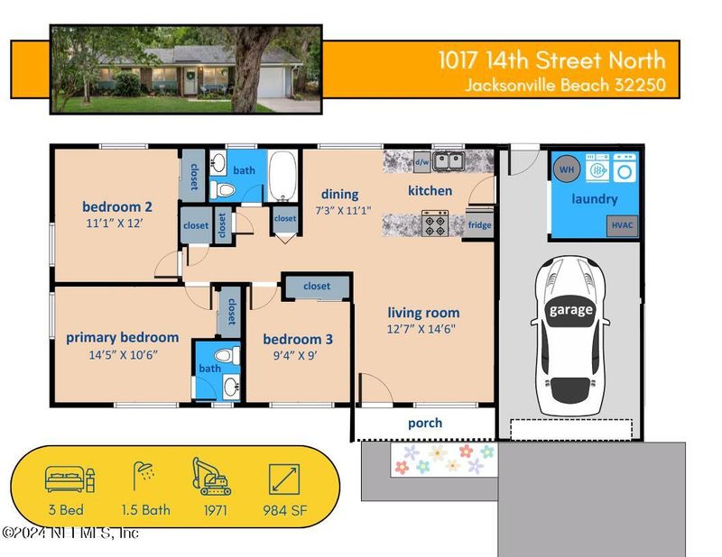 1017 14th St N, Jacksonville Beach, FL 32250