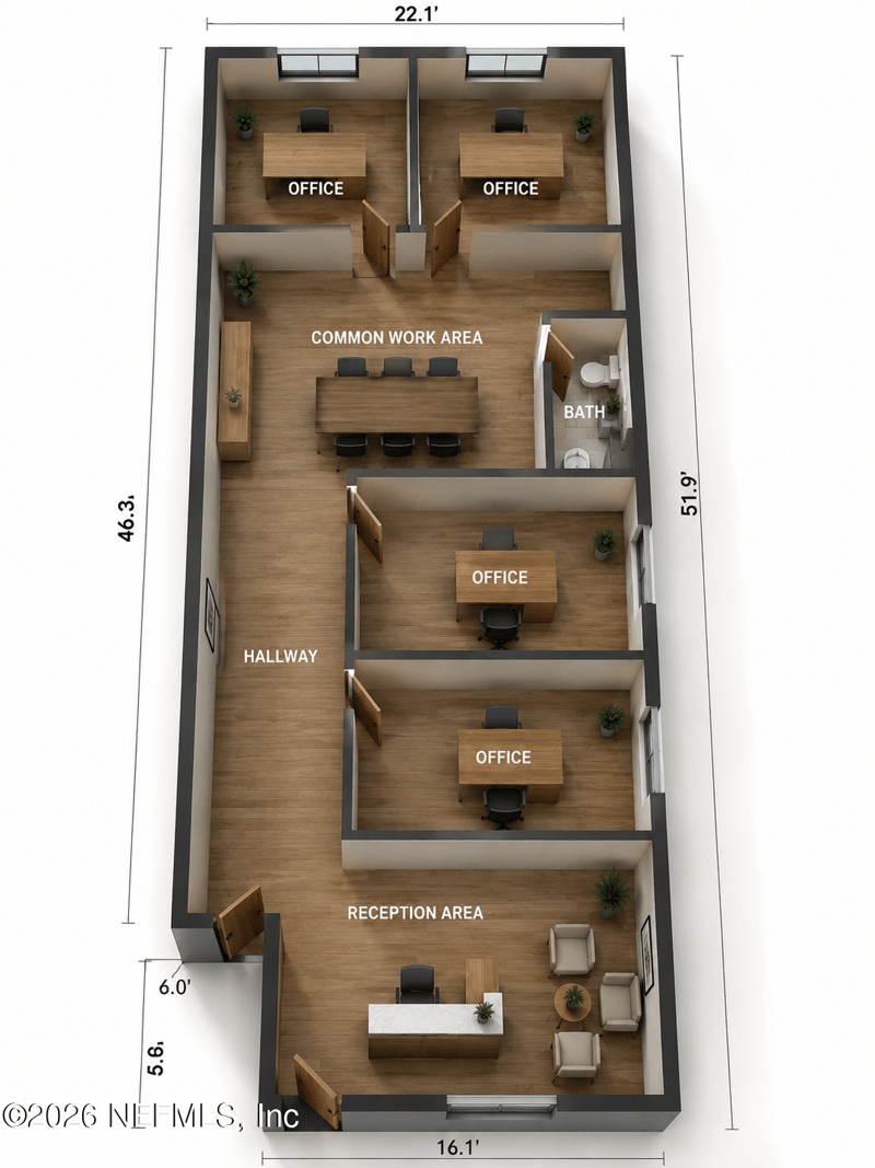 10250 Normandy Blvd #401-404, Jacksonville, FL 32221