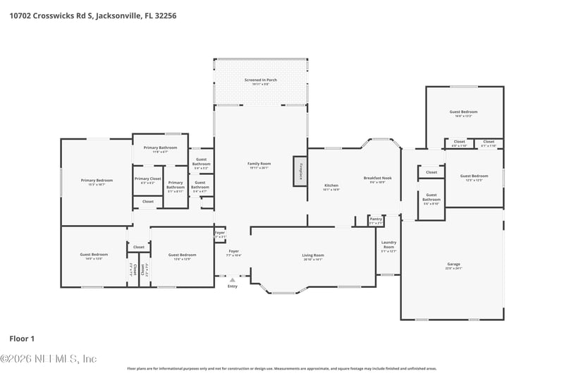10702 Crosswicks Rd, Jacksonville, FL 32256