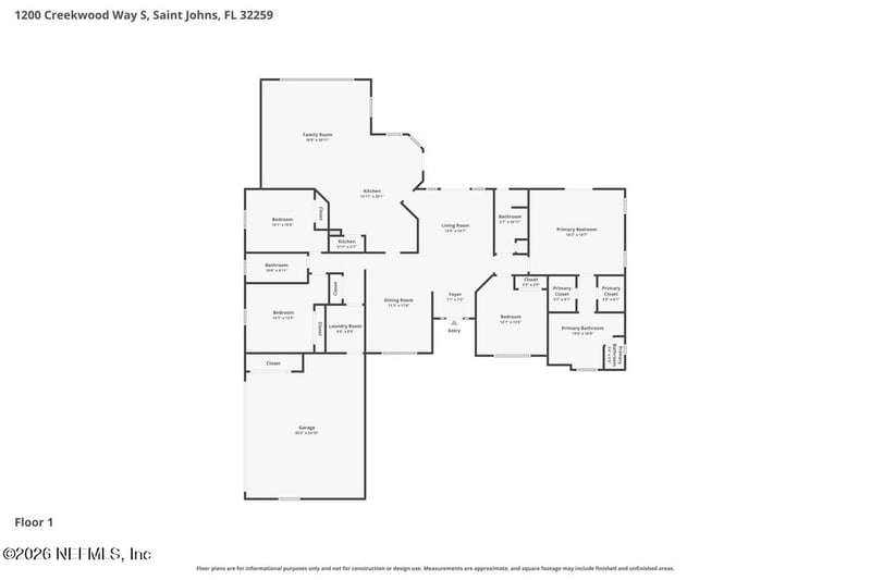 1200 Creekwood Way S, Jacksonville, FL 32259
