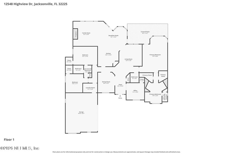 12548 Highview Dr, Jacksonville, FL 32225