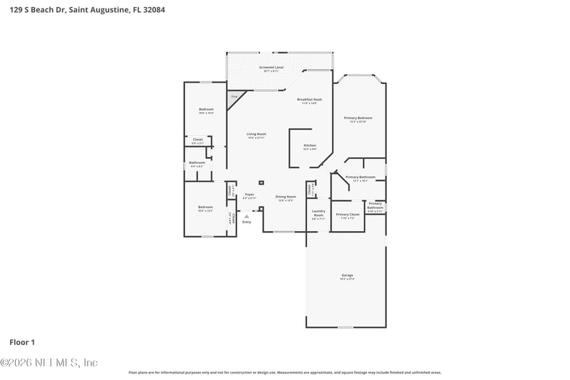 129 S Beach Dr, St Augustine, FL 32084