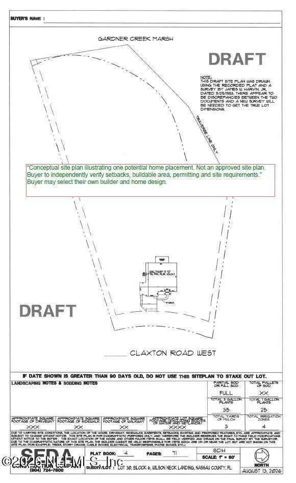 1293 Claxton Rd, Yulee, FL 32097