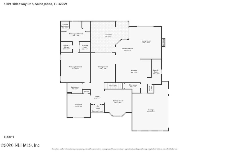 1309 Hideaway Dr S, St Johns, FL 32259
