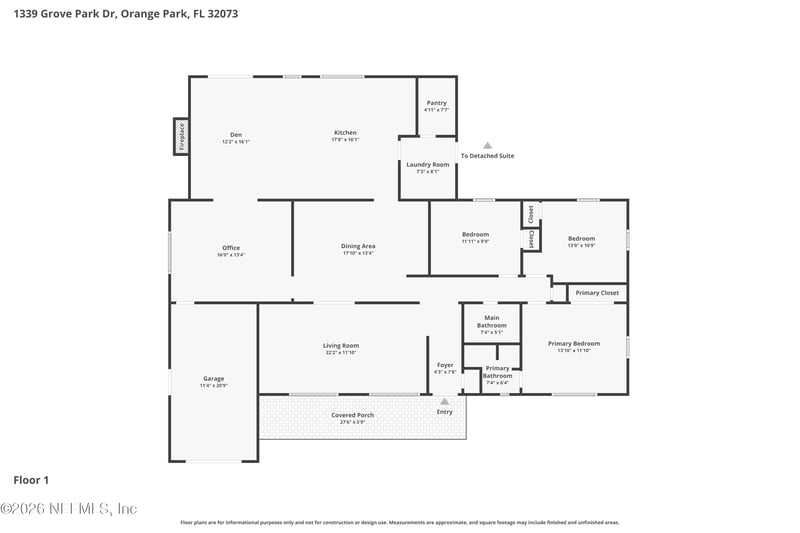 1339 Grove Park Dr, Orange Park, FL 32073