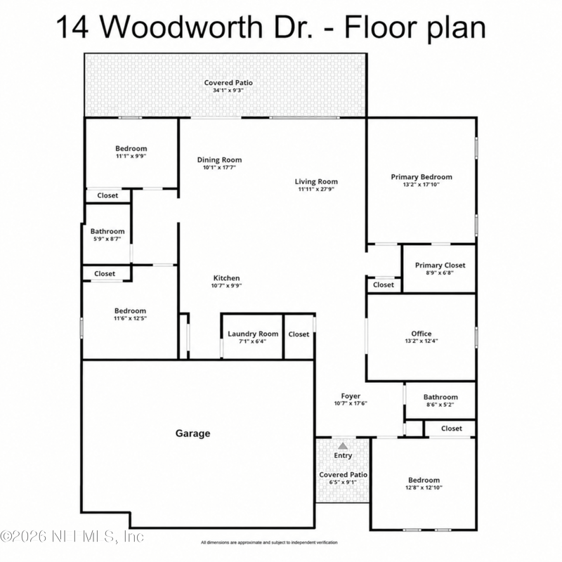 14 Woodworth Dr, Palm Coast, FL 32164