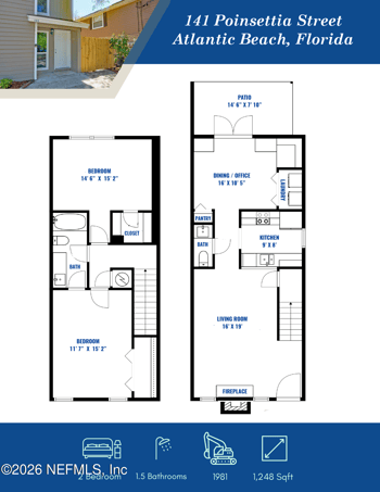 141 Poinsettia St, Atlantic Beach, FL 32233
