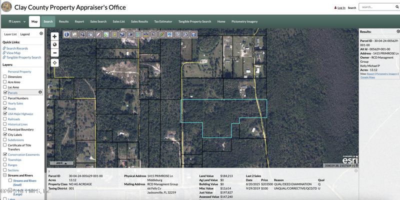 1415 Primrose Ln, Middleburg, FL 32068
