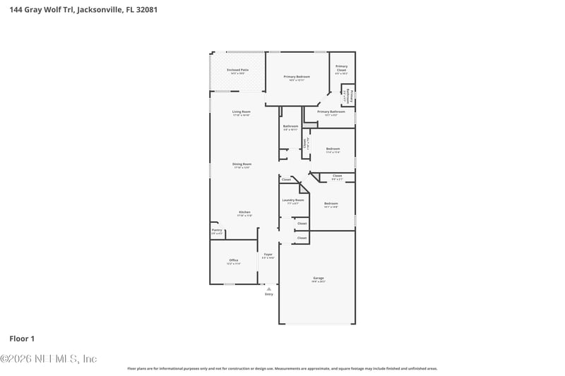 144 Gray Wolf Trl, Jacksonville, FL 32081