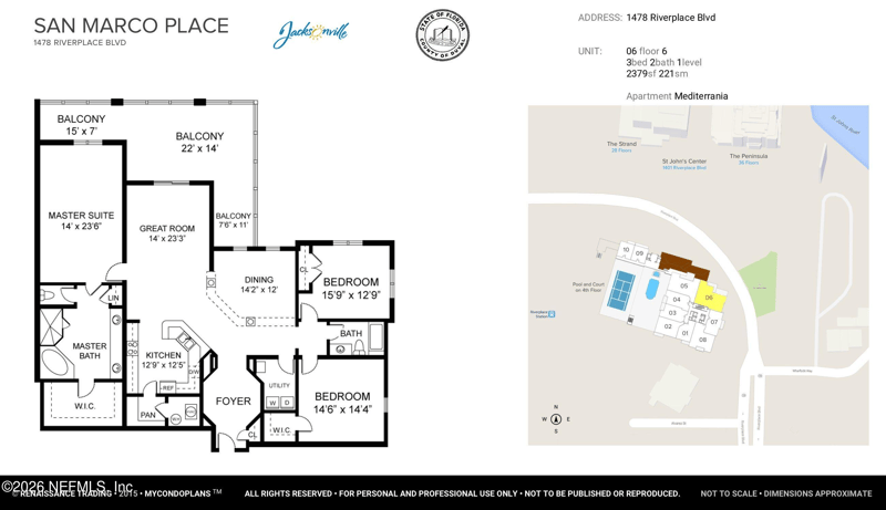 1478 Riverplace Blvd #606, Jacksonville, FL 32207
