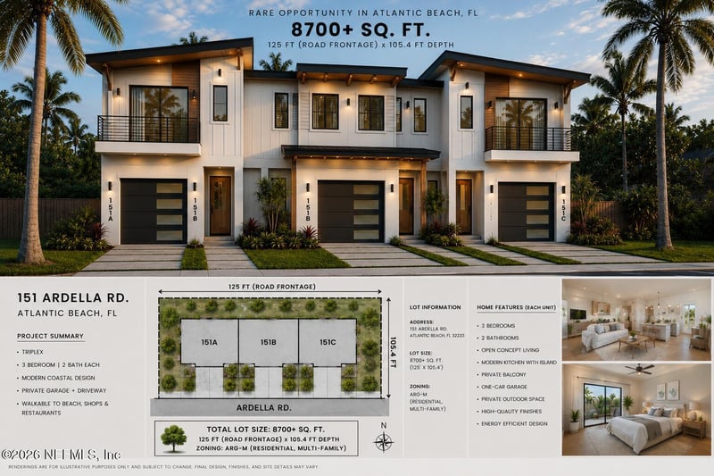 151 Ardella Rd, Atlantic Beach, FL 32233