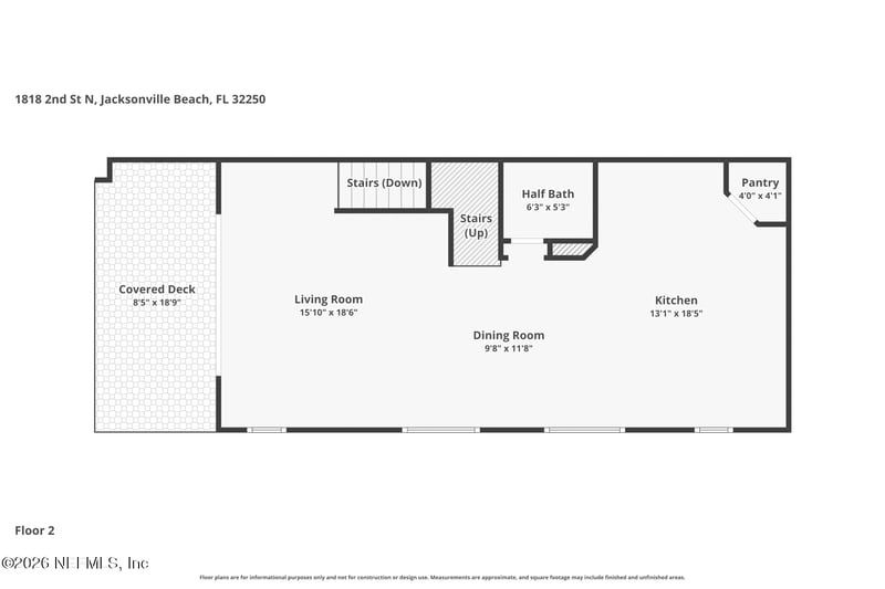 1818 2nd St N, Jacksonville Beach, FL 32250