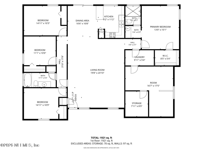 1868 Hollars Pl, Middleburg, FL 32068