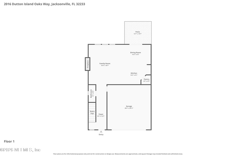 2016 Dutton Island Oaks Way, Jacksonville, FL 32233