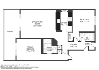 1415 1st St #303, Jacksonville Beach, FL 32250