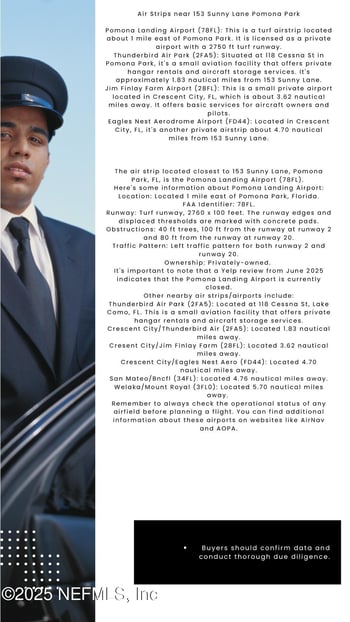 153 Sunny Ln, Pomona Park, FL 32181