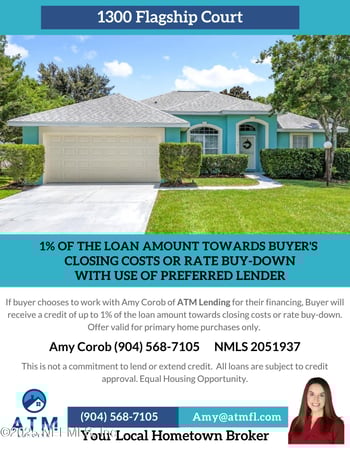 1300 Flagship Ct, St Augustine Beach, FL 32080