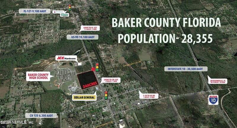 0 Us Highway 90, Glen St Mary, FL 32040