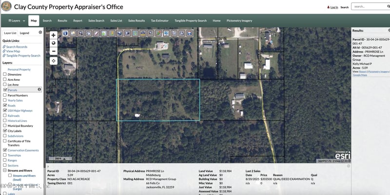 0 Primrose Ln, Middleburg, FL 32068