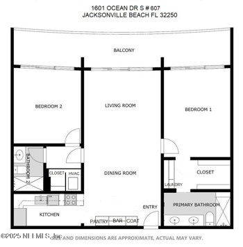 1601 Ocean Dr #607, Jacksonville Beach, FL 32250