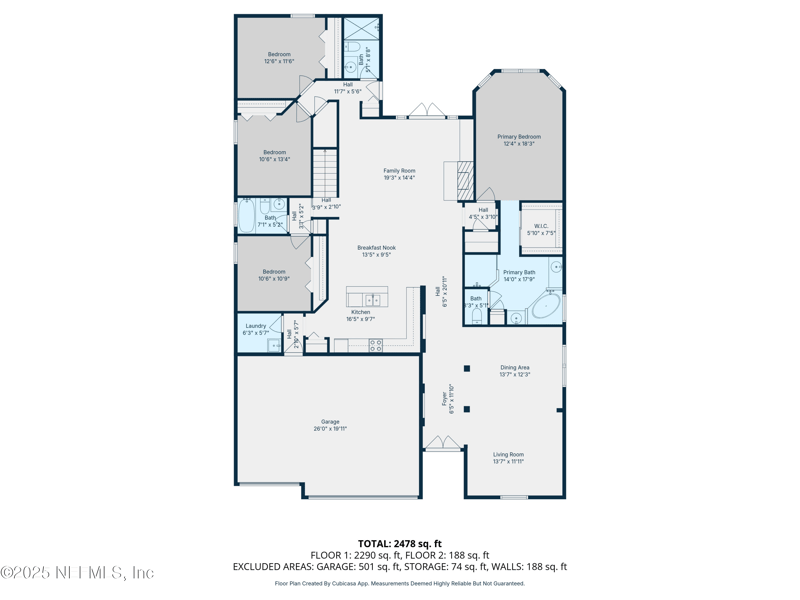 536 St Claude Pl, St Johns, FL 32259