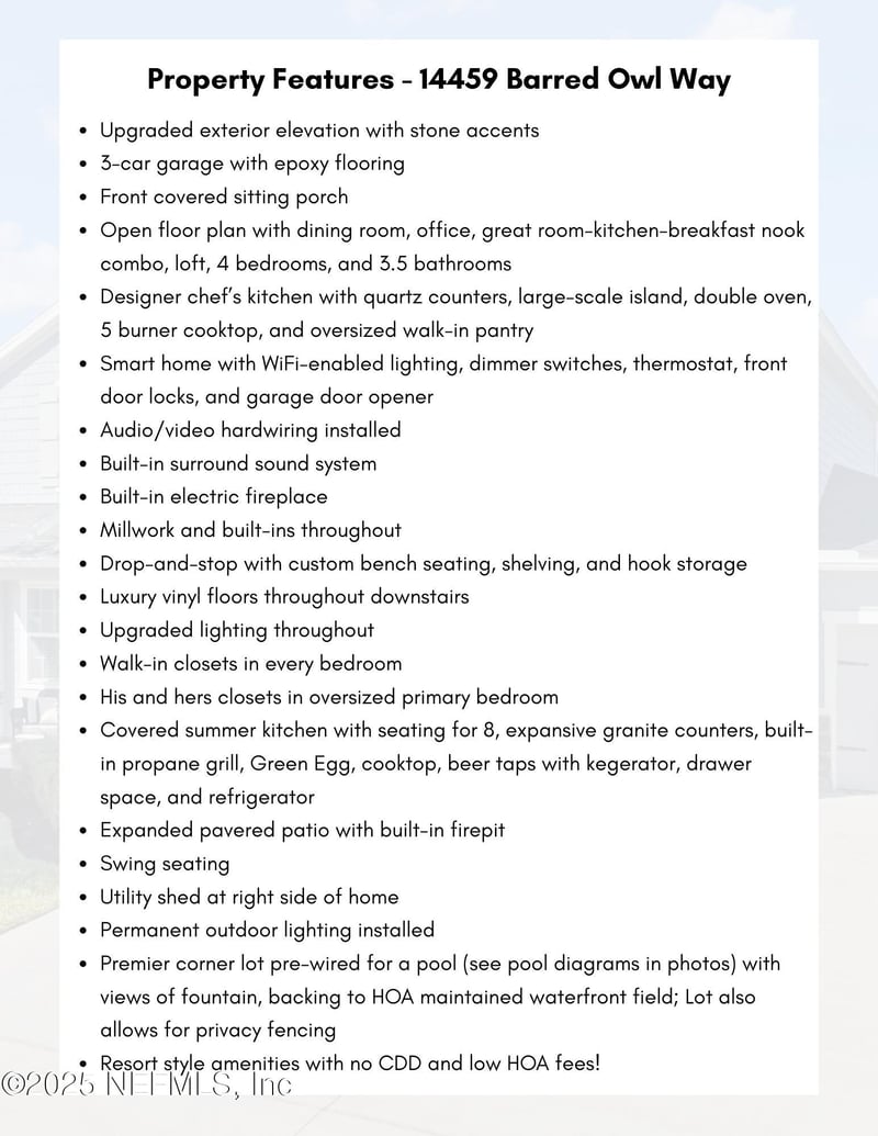 14459 Barred Owl Way, Jacksonville, FL 32259