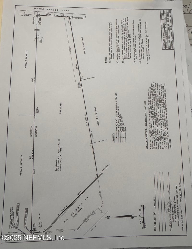 1682 Highway 17 , Pomona Park, FL 32181