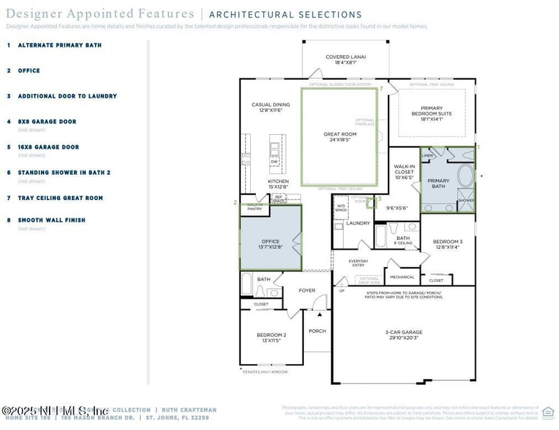 185 Mason Branch Dr, St Johns, FL 32259