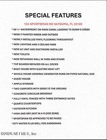 153 Sportsman Rd, Satsuma, FL 32189