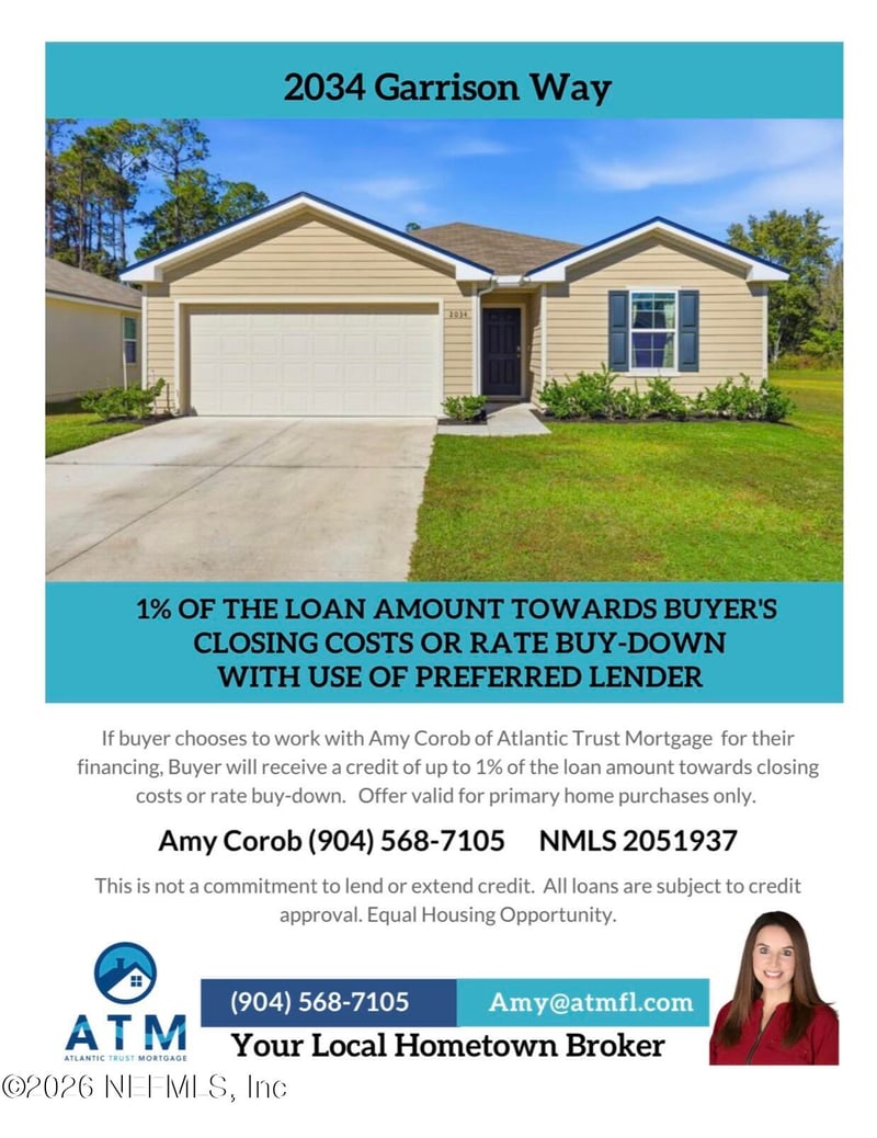 2034 Garrison Way, Green Cove Springs, FL 32043