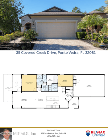 35 Covered Creek Dr, Ponte Vedra, FL 32081