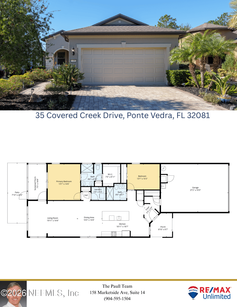 35 Covered Creek Dr, Ponte Vedra, FL 32081