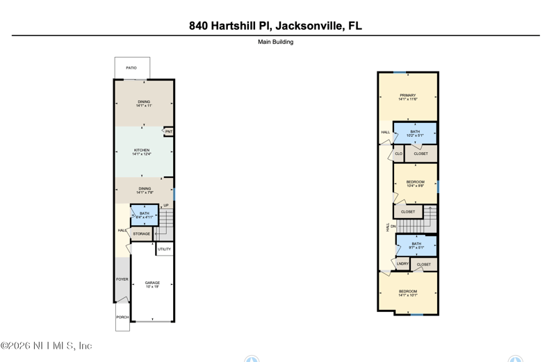 852 Hartshill Pl LOT 47, Jacksonville, FL 32218