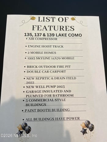 135 Lake Como Dr, Pomona Park, FL 32181