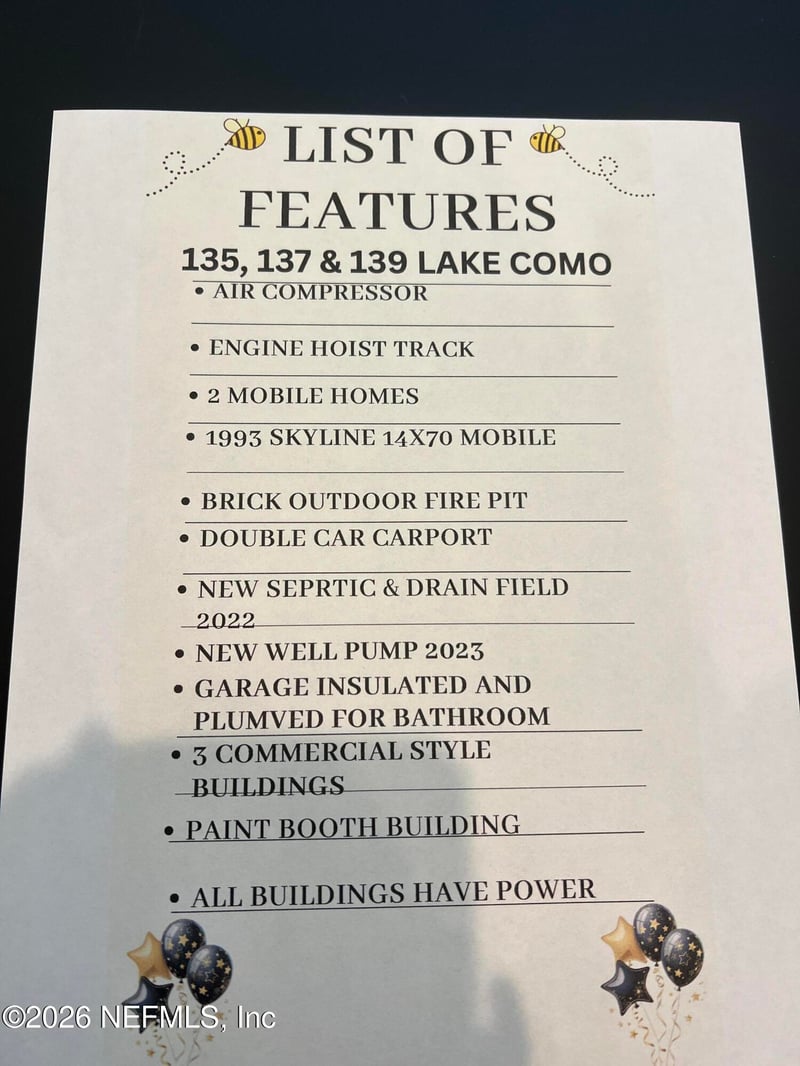 135 Lake Como Dr, Pomona Park, FL 32181