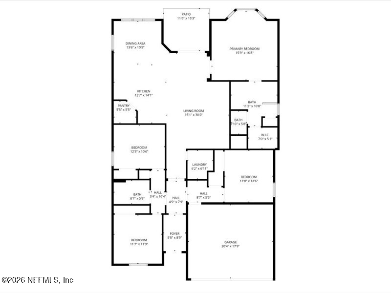 11443 Red Koi Dr, Jacksonville, FL 32226