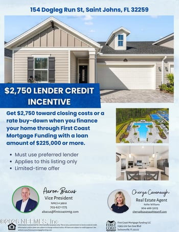 154 Dogleg Rn, St Johns, FL 32259