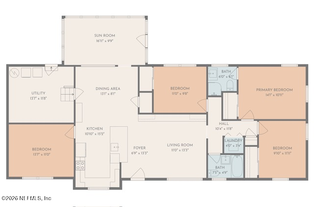 3668 Marianna Rd, Jacksonville, FL 32217